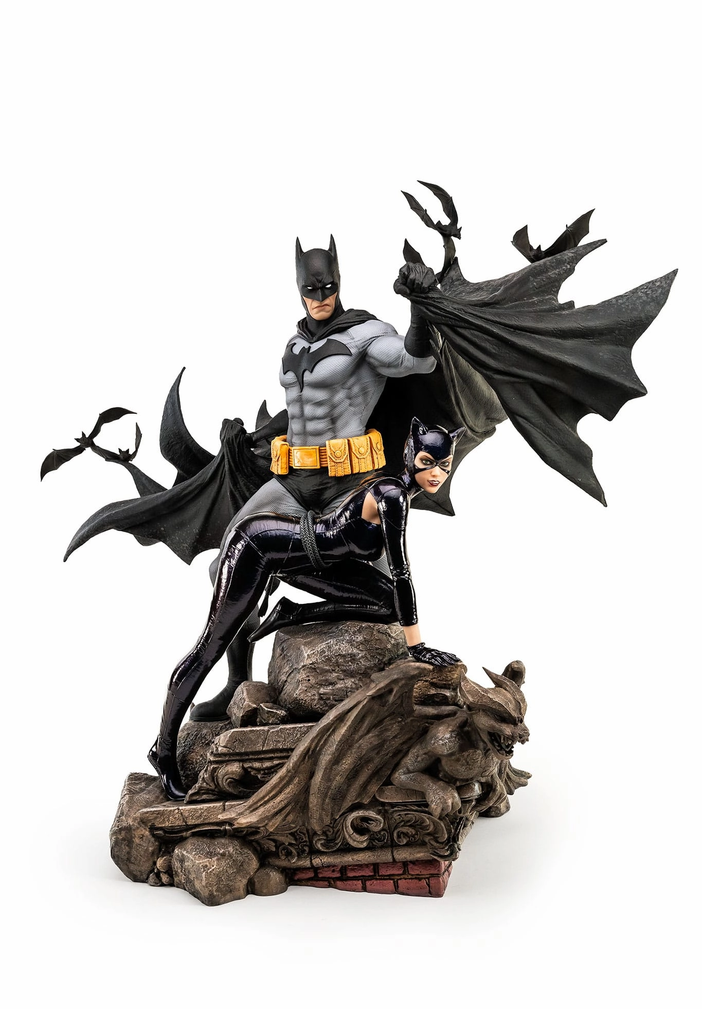 Marvel Hero Cute Figure PUREARTS Batman & Catwoman Reunion - DC Comics - 1/4 Scale Collectible Statue