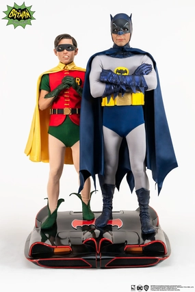 Limited Run PUREARTS Batman & Robin 1966 - DC Comics - 1/4 Scale Collectible Statue