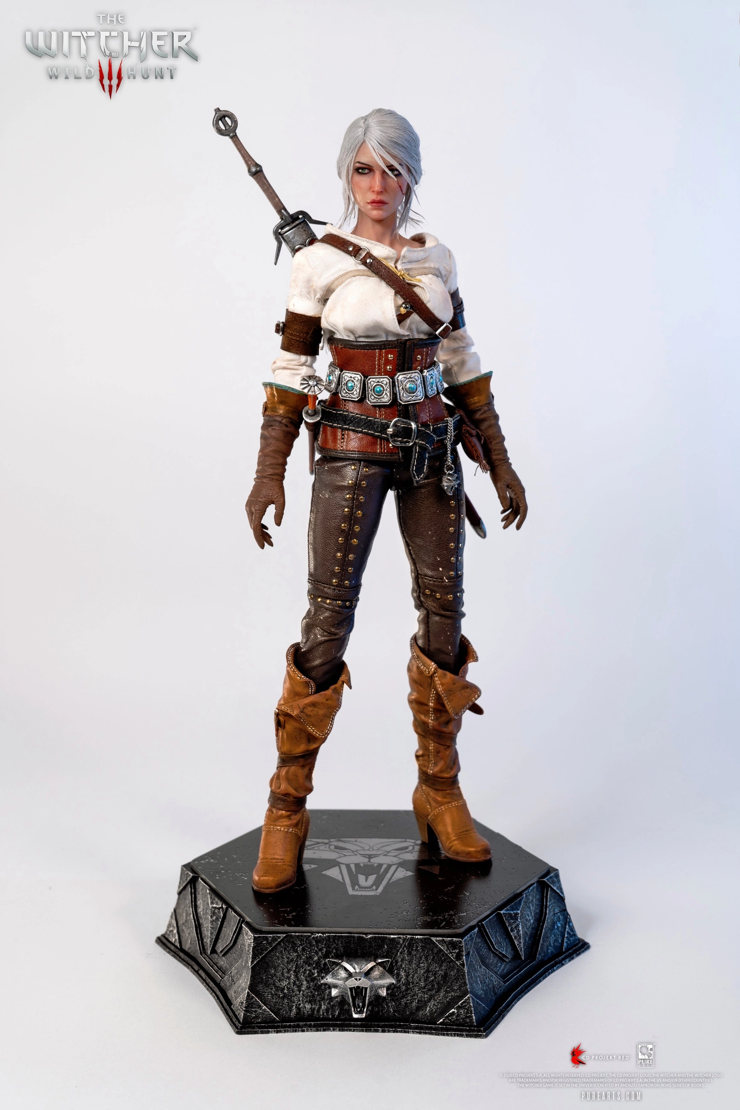 Exhibition Ready PUREARTS Ciri of Cintra - The Witcher 3 Wild Hunt - 1/6 Scale Collectible Figure