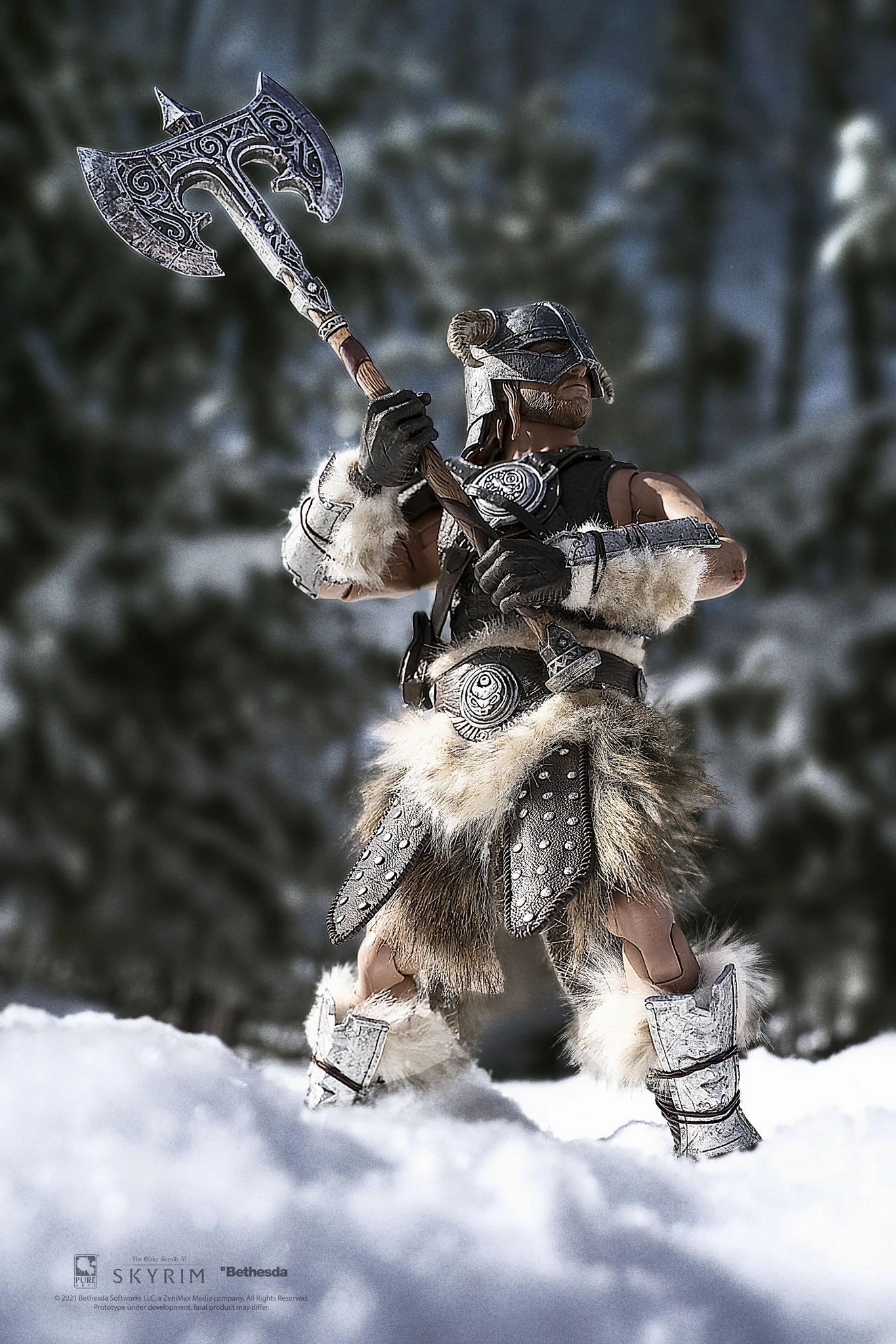 Fashion Doll Mammal Figure PUREARTS Dragonborn (Deluxe Edition) - The Elder Scrolls V Skyrim - 1/6 Scale Collectible Figure