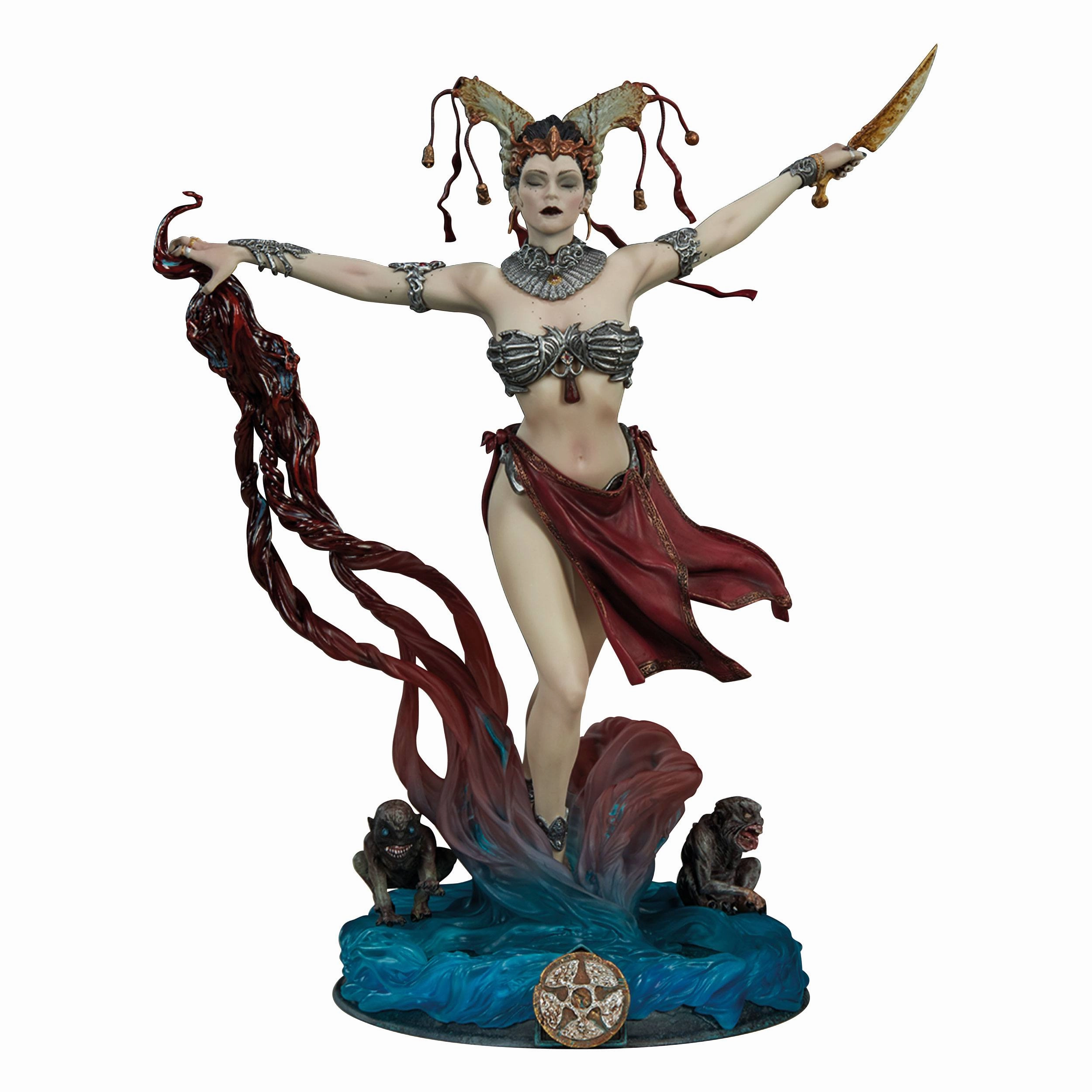 PUREARTS Gethsemoni: Queens Conjuring - Court of the Dead - PVC Collectible Statue Global Shipping