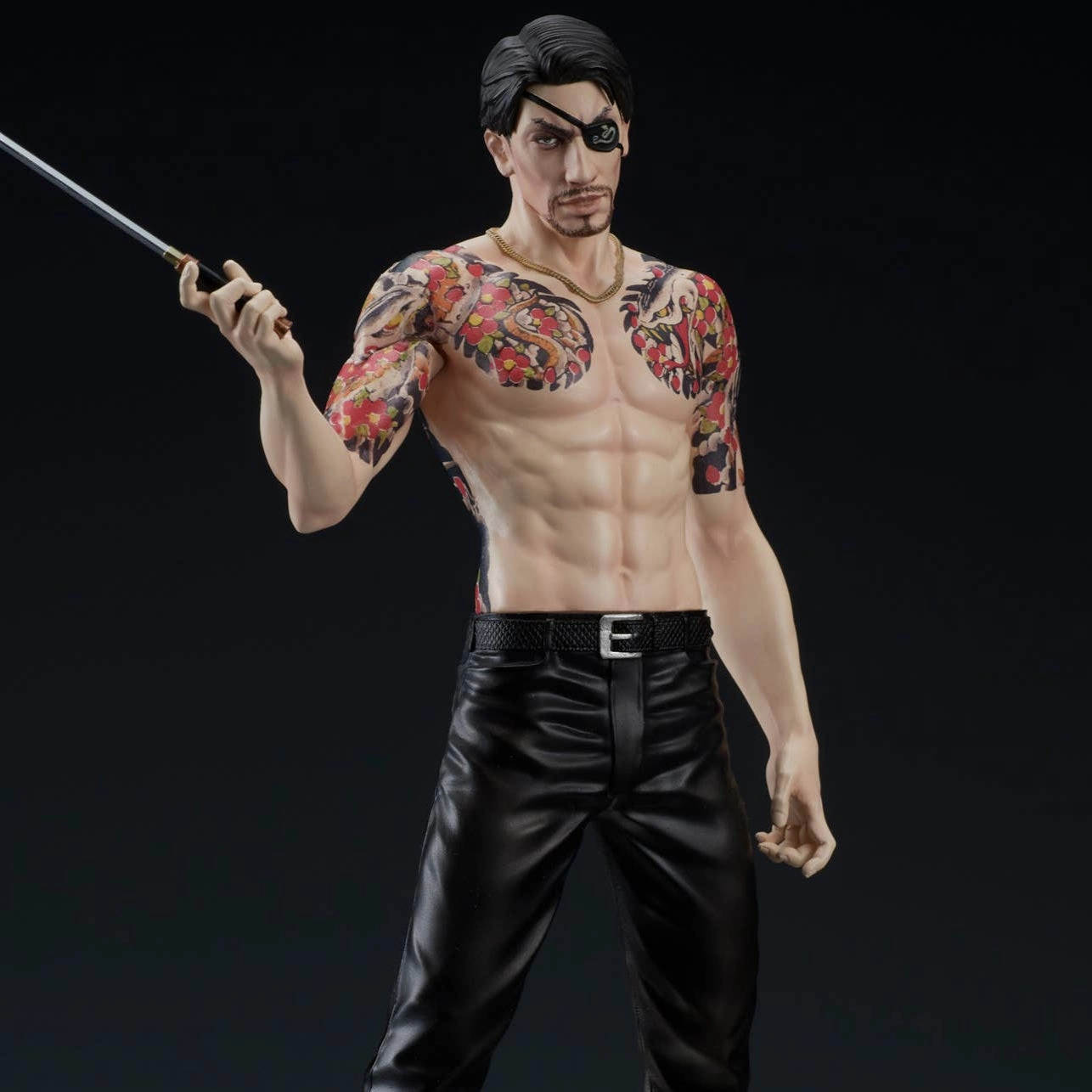 PVC Goods People Model DIGSTA Like a Dragon Goro Majima Battle Style (Reissue)