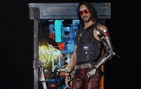 Johnny Silverhand DELUXE 1/4 Statue Anime Hobby