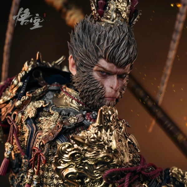 Queen Studios The Black Myth: Wukong Great Sage Armor Set Sixth Scale Collectible Figure Anime Item Gaming Merchandise