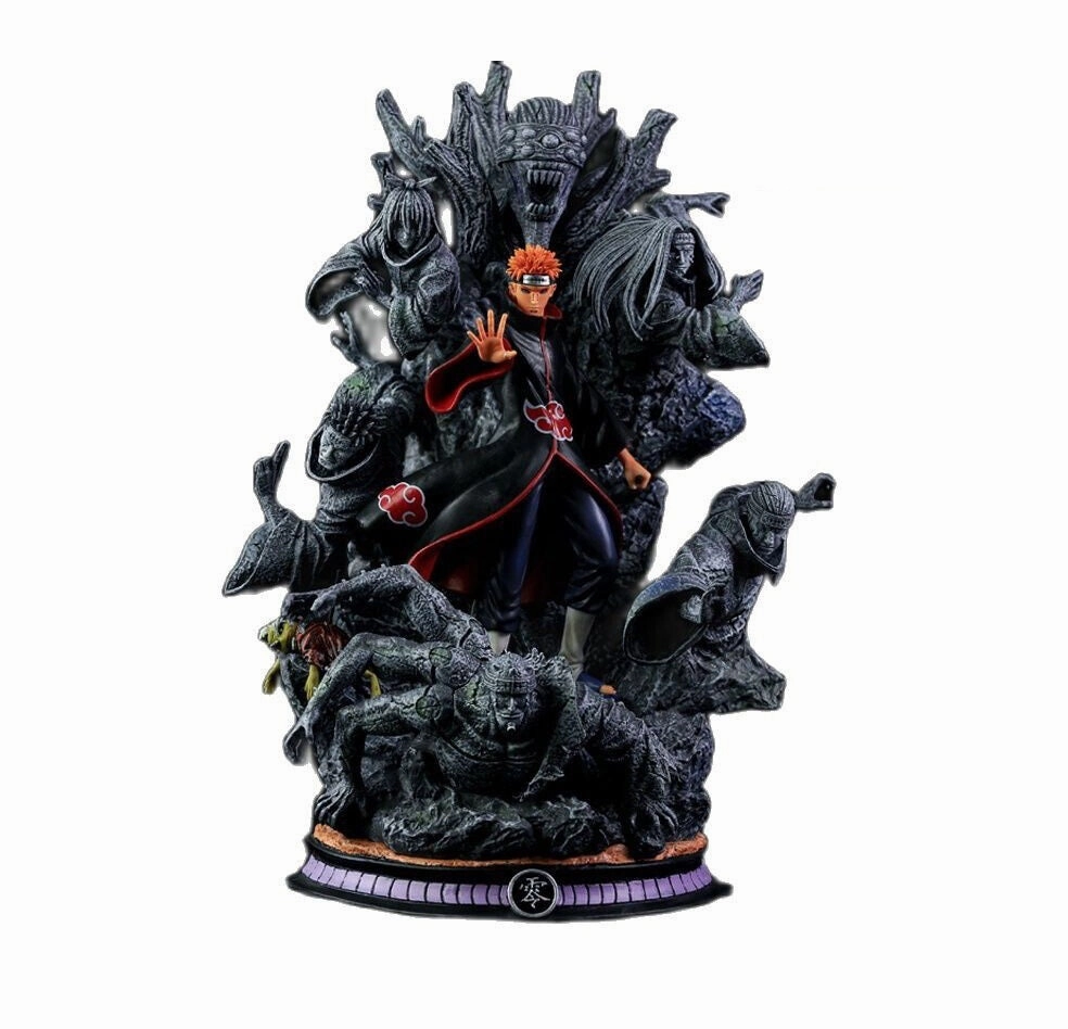 Naruto Akatsuki Pain Nagato PVC Action Figure  | 41 Cms | Hobby Kit Robot Sculpture