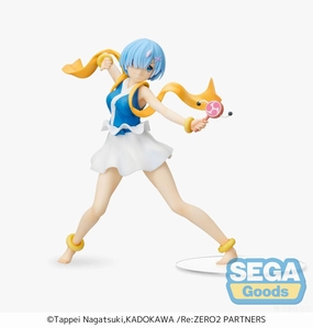 Re ZERO Starting Life in Another World SPM Figure Rem Thunder God Superhero Collection