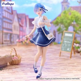 Press Worthy Anime Showcase Re: ZERO Starting Life in Another World Trio-Try-iT Figure Rem Date Plan