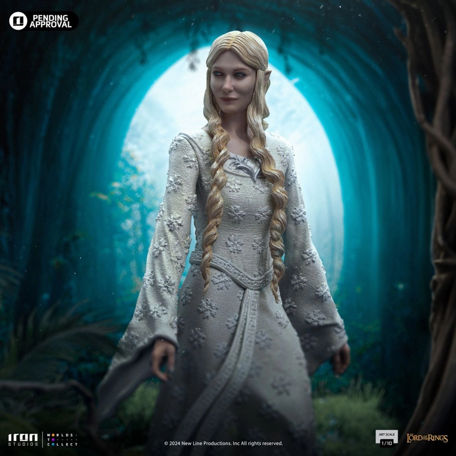 Traditional Craft Superhero Piece Statue Galadriel - The Lord of the Rings - Art Scale 1/10