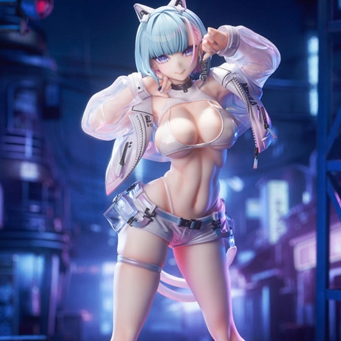 Kin Mirai Nekomata Miu 1/6 Scale Figure Deluxe Edition Chibi Piece