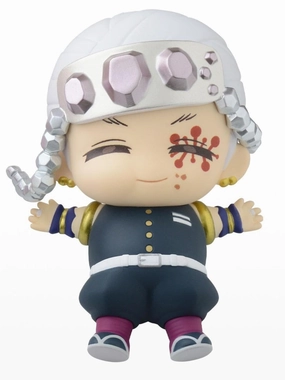 Demon Slayer : Kimetsu no Yaiba Full and Happy Mascot Anime Mini Figure Vol 3 Tengen Usui & Mitsuri Kanroji Generational Gift Exhibition Ready