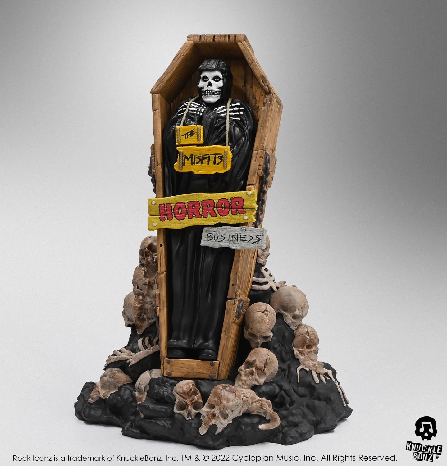 Gaming Hobby Premium Display Knucklebonz Misfits Horror Business 3D Vinyl Statue