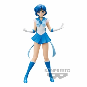 PRETTY GUARDIAN SAILOR MOON ETERNAL THE MOVIE GLITTER & GLAMOURS SUPER SAILOR MERCURY ( VER A ) Character Figure Amphibian Statue