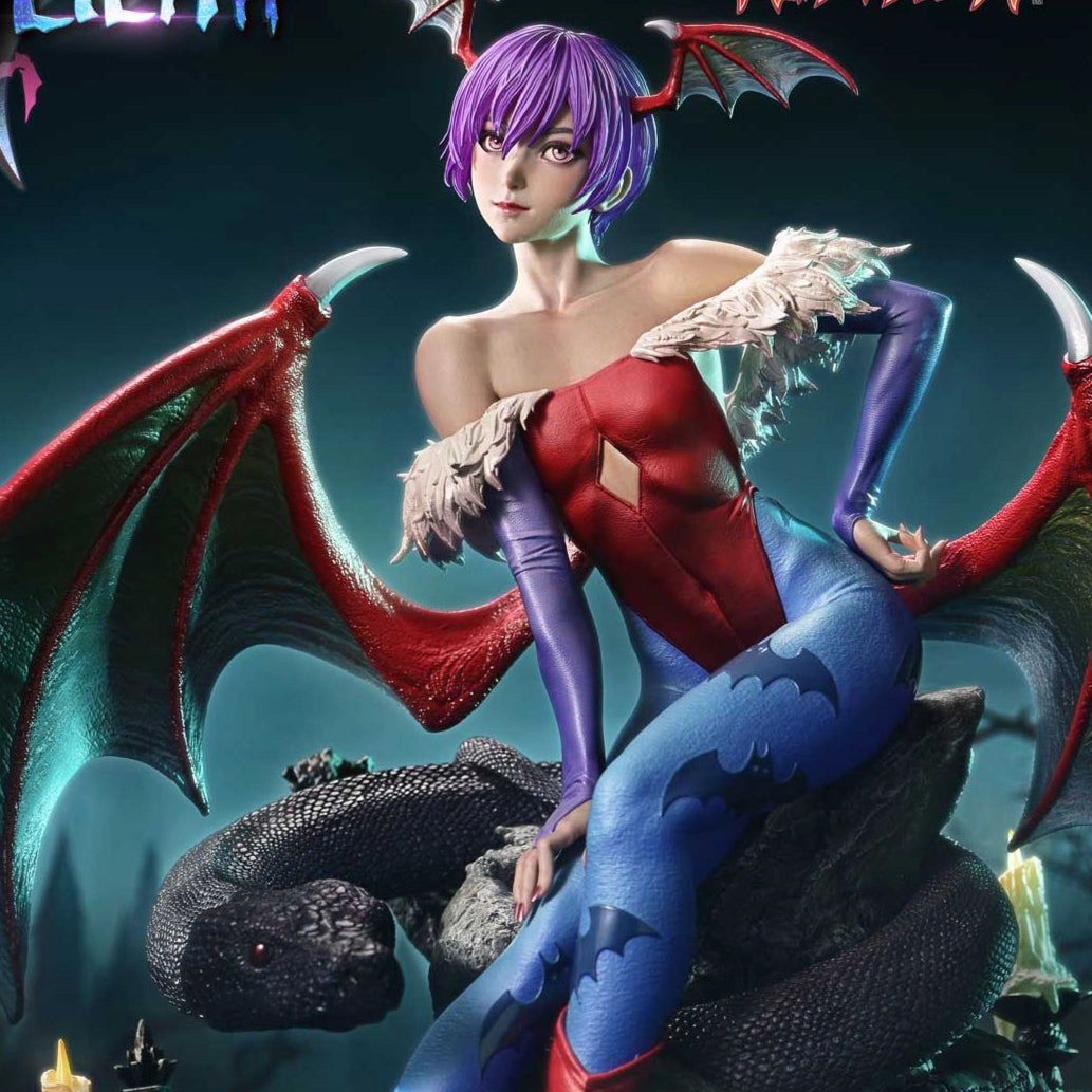 Action Showcase Fantasy Character Prime 1 Studio Real Elite Masterline Darkstalkers Lilith Bonus Version