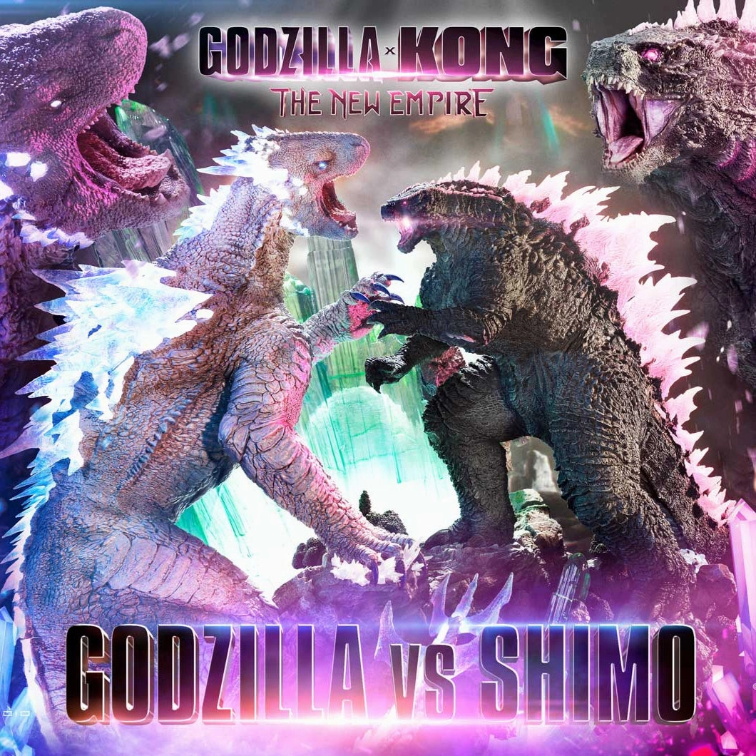 Prime 1 Studio Ultimate Diorama Masterline Godzilla x Kong: The New Empire Godzilla vs Shimo Bonus Version Sound Effect