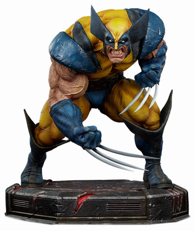 Action Art Sideshow Collectibles Marvel Wolverine Berserker Rage Statue
