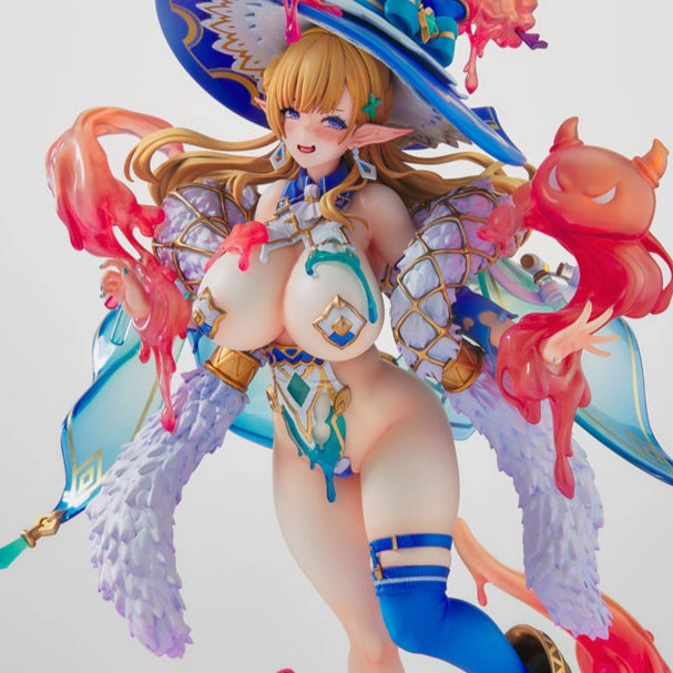 Anime Statue Robot Unit Elf Village 15th Villager Milklinde Limited Edition