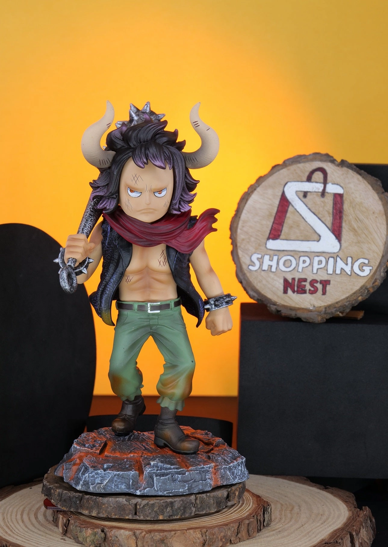 One Piece Childhood Kaido Action Figure (23 cm) |PVC| ?C Anime Collectible by ShoppingNest Spirit Animal Crypto Art