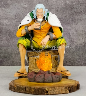 Anime One Piece Rayleigh PVC Action Figure  | 15 CMS | Variant Paint