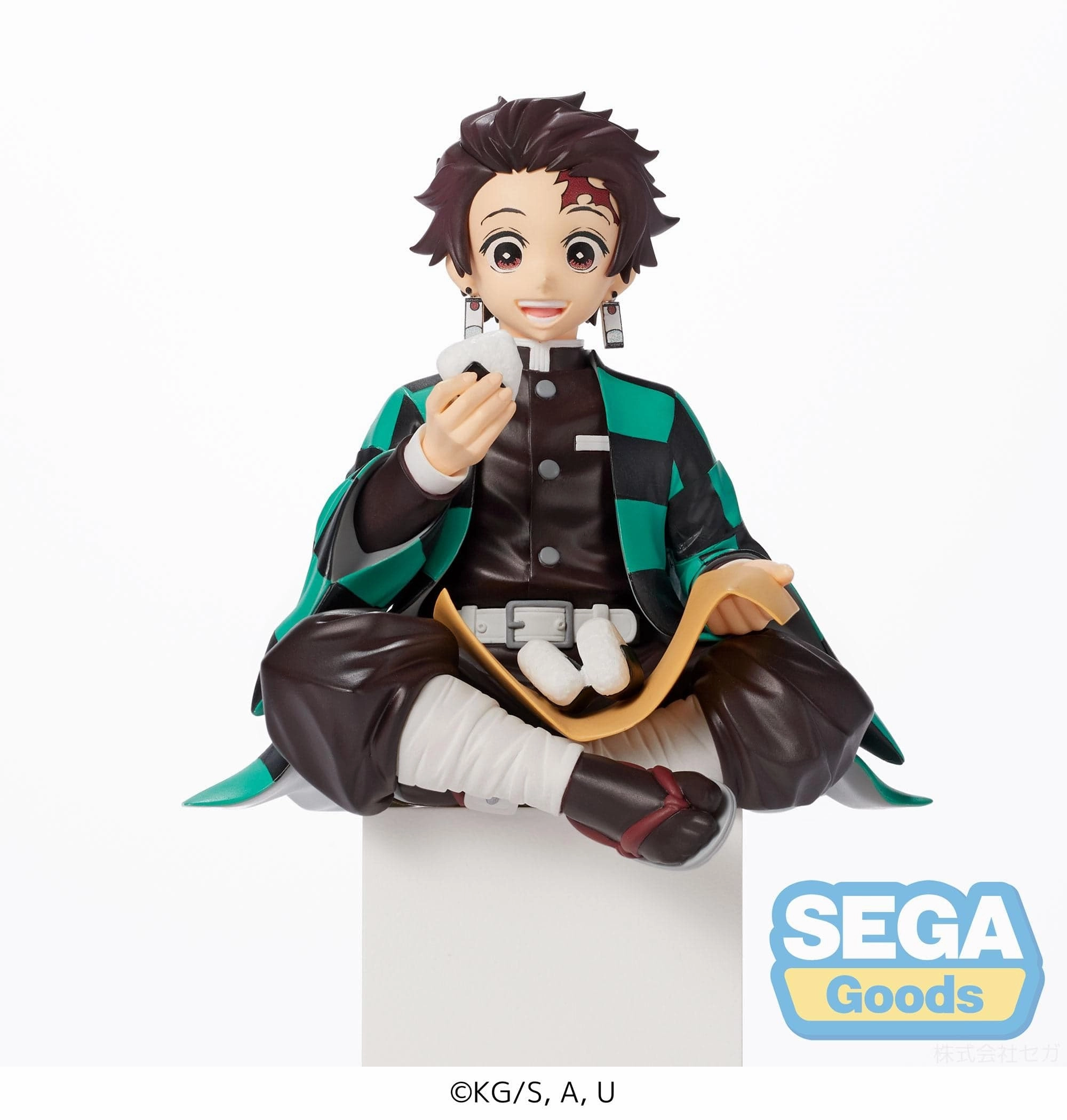 Vintage Collectible SEGA Demon Slayer Kimetsu no Yaiba PM Perching Figure Tanjiro Kamado