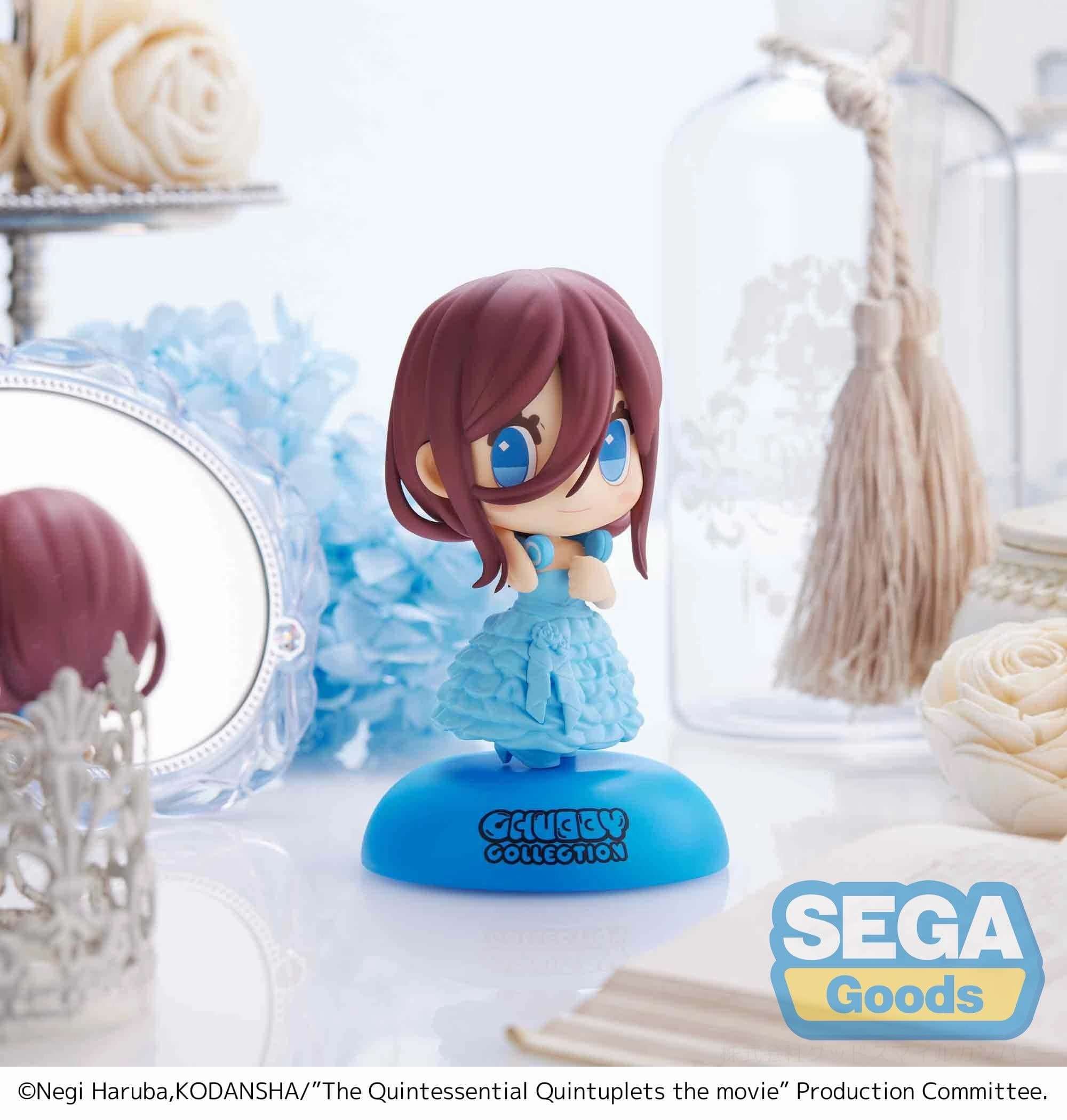 Garden Ornament Miniature Figure SEGA The Quintessential Quintuplets Movie CHUBBY COLLECTION MP Figure Miku Nakano