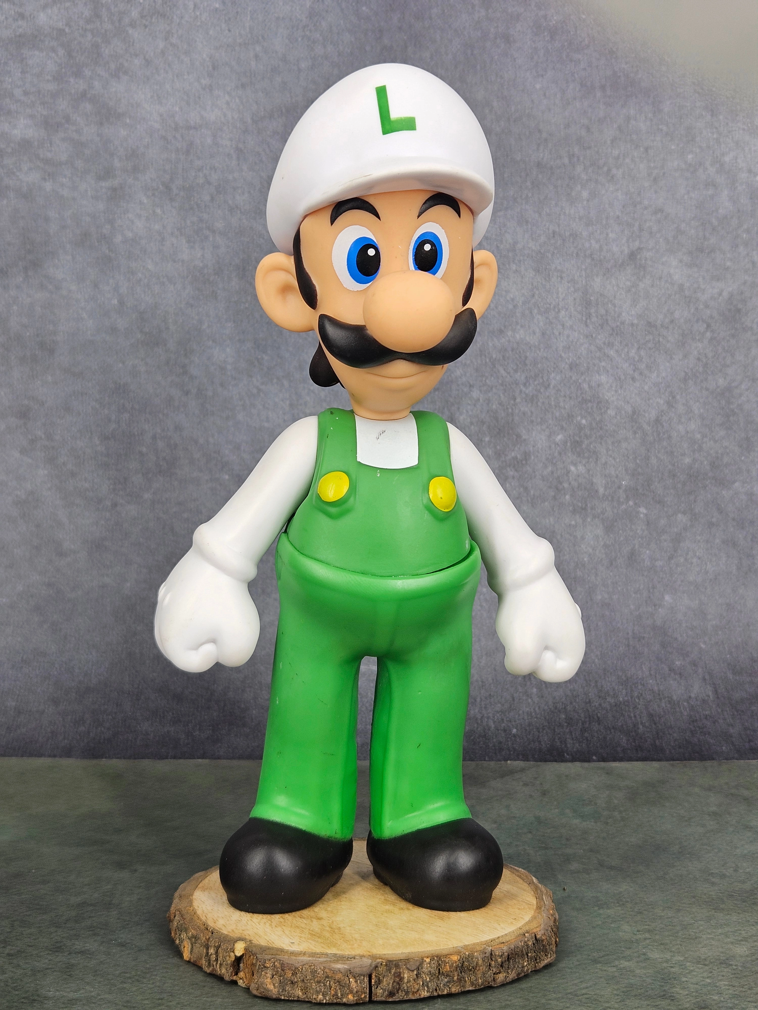 app connected Spring Gift Super Mario Action Figure | PVC | 25 cm | Green and White Edition