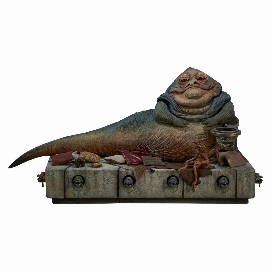 Gender Neutral Sideshow Collectibles Star Wars episode VI Jabba the Hutt & Throne Deluxe 1/6 Action Figure