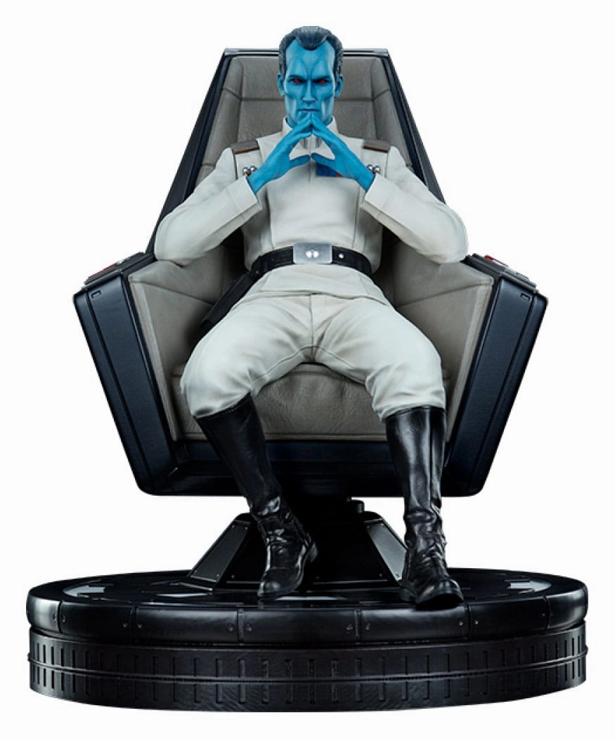 Fantasy Showcase Sideshow Collectibles Star Wars Grand Admiral Thrawn Premium Format 1/4 Statue