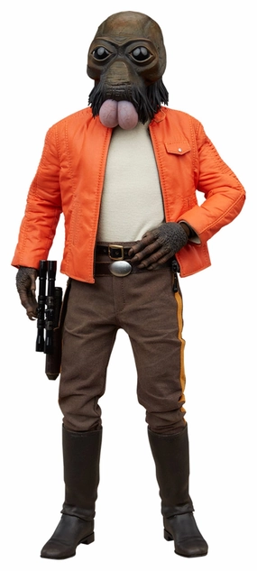 Auction Item Sideshow Collectibles Star Wars Scum & Villainy Ponda Baba 1/6 Action Figure