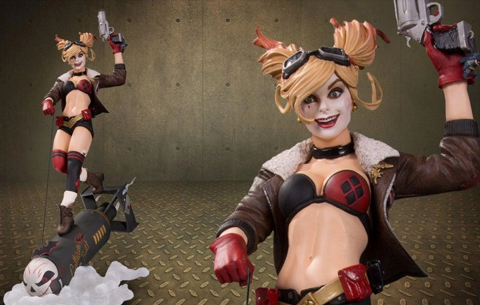 Action Item DC Bombshells Harley Quinn DELUXE Statue by DC Collectibles