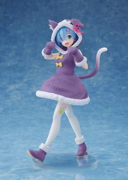 Action Pose Age Appropriate Re : Zero Coreful Figure Rem ( Puck Outfit Ver ) Renewal Edition
