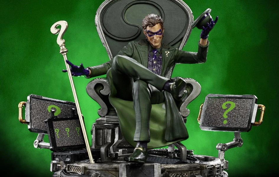 DC Comics Series 7 - The Riddler Deluxe Art Scale 1/10 Event specific Convention Exclusive