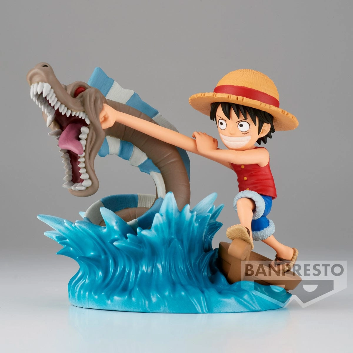 Colorful Decor ONE PIECE WORLD COLLECTABLE FIGURE LOG STORIES MONKEY.D.LUFFY VS LOCAL SEA MONSTER