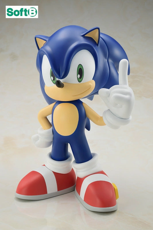 Sonic the Hedgehog SoftB SONIC THE HEDGEHOG (rerun) Plush Companion Miniature Decor