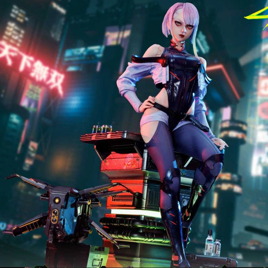 Prime 1 Studio Real Elite Masterline Cyberpunk: Edgerunners Lucy Deluxe Bonus Version Apartment Living Collectible Collection
