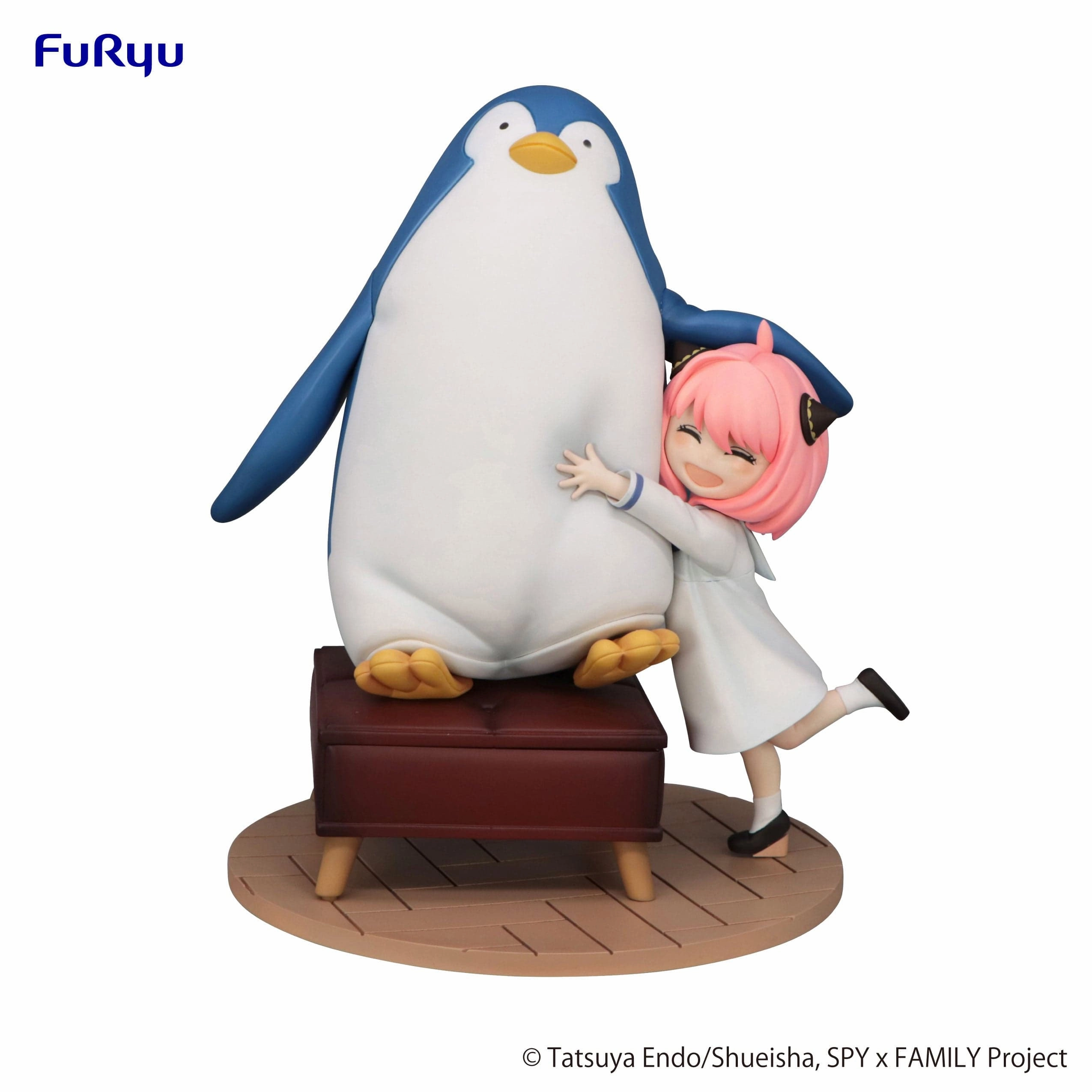 SPY ?? FAMILY Exceed Creative Figure Anya Forger With Penguin Character Decor Special Edition