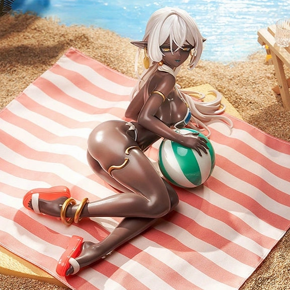 SSR FIGURE Dark Elf Dancer: Summer Ver. 1/7 Scale Figure Gaming Item Social media