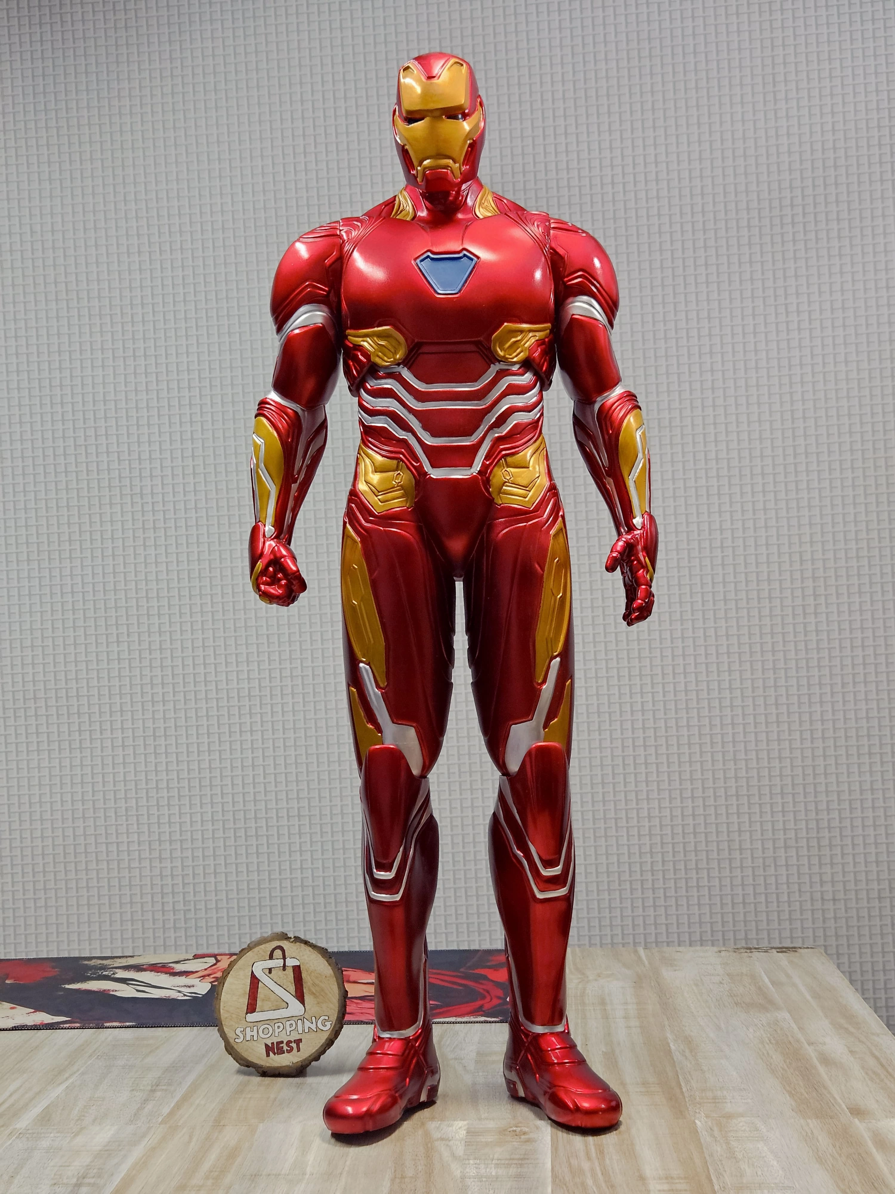 Anime Decor Iron Man Action Figure |PVC| ?C 80 cm Avengers Endgame Marvel Collectible by ShoppingNest