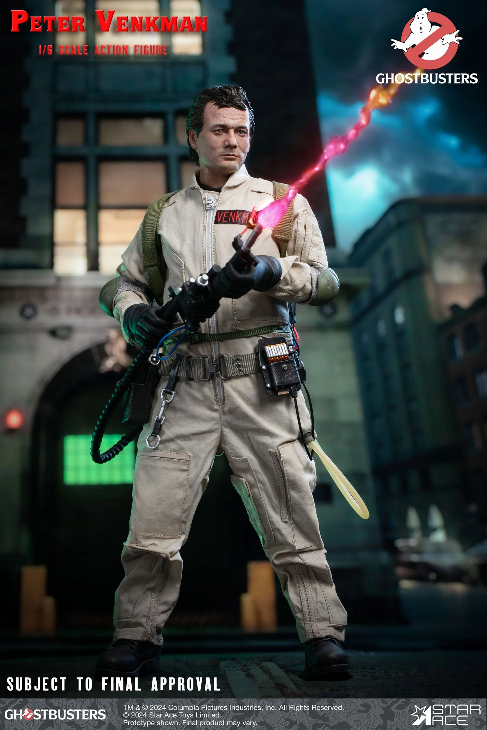 Star Ace Toys Ghostbusters (1984) Peter Venkman 1/6 Action Figure Seasonal Favorite
