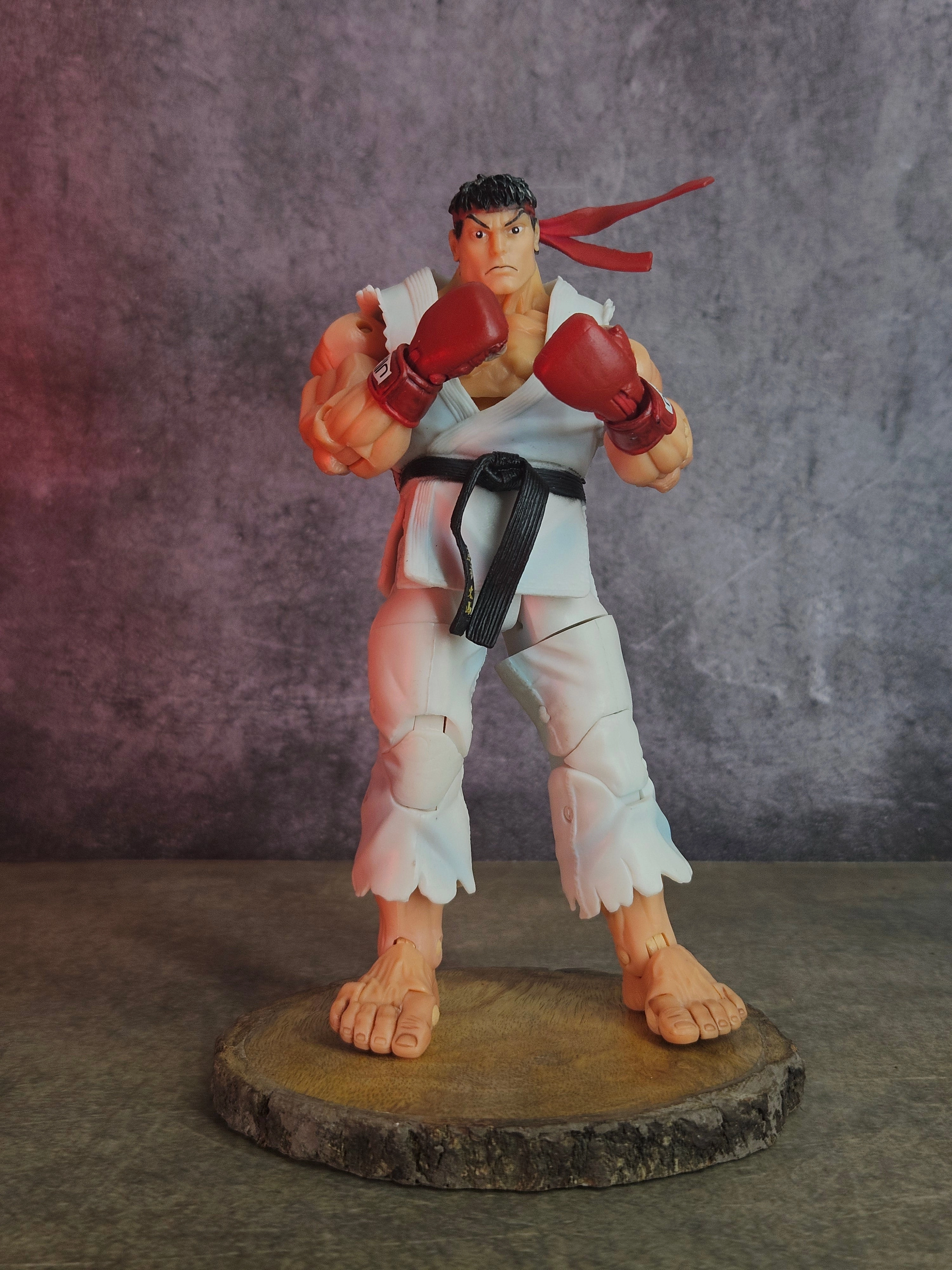 Articulated Joint Eco Friendly Street Fighter IV Ryu Action Figure | 6.6 Inch | 35 Points of Articulation