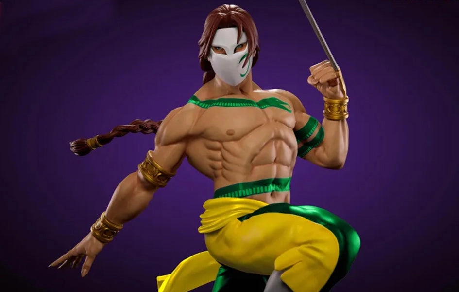 Rubber Toy Street Fighter VEGA Player 2 EXCLUSIVE 1/4 Scale Statue
