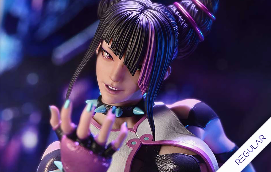 Vintage Theme Street Fighter VI - Juri (Regular) 1/4 Scale Statue