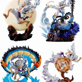 One Piece LOGBOX RE BIRTH Gear Five Special Set (Reissue) Kaiju Statue Premium Object