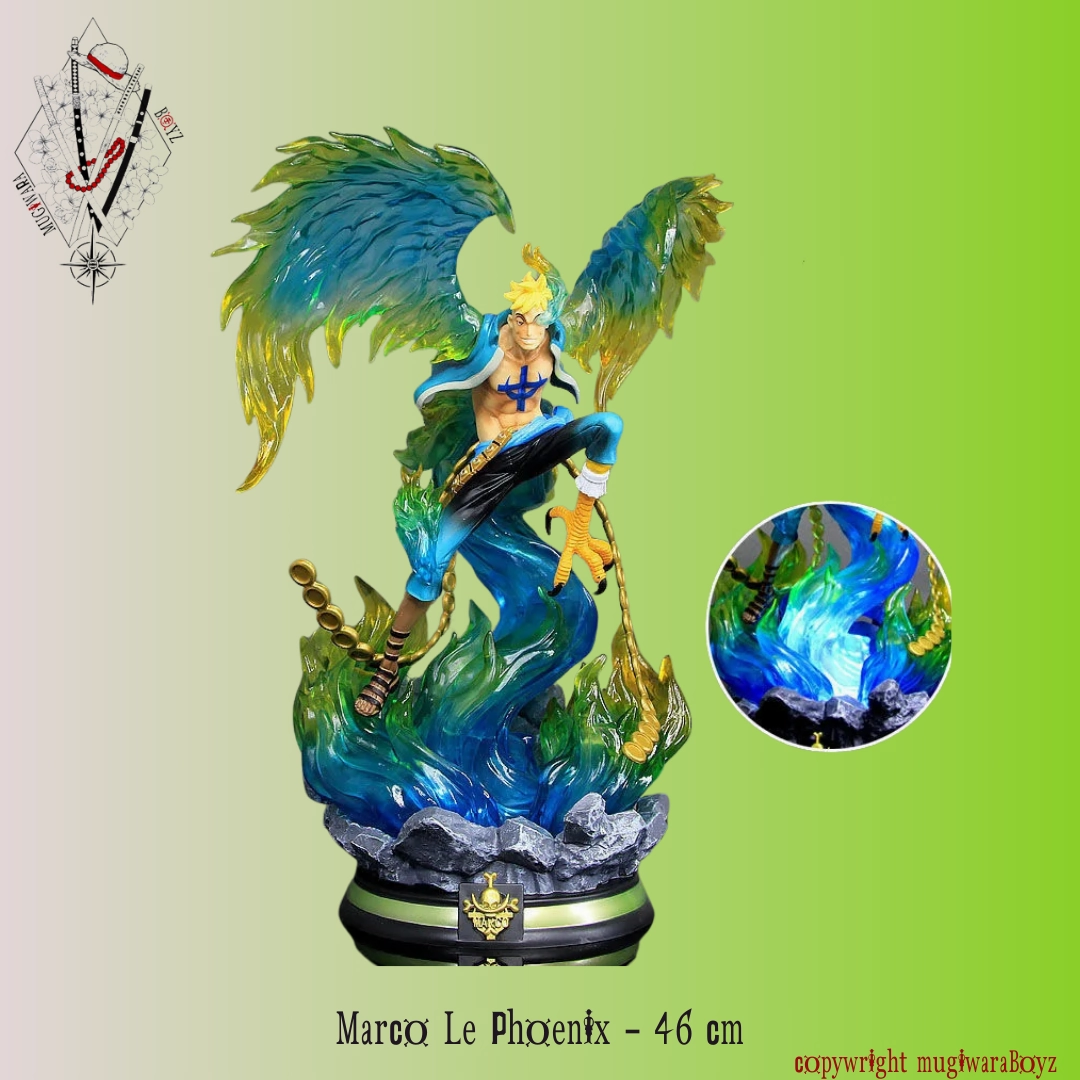 Superhero Goods Figurine One Piece LED - Edition Prestige -  Marco "Le Phoenix"