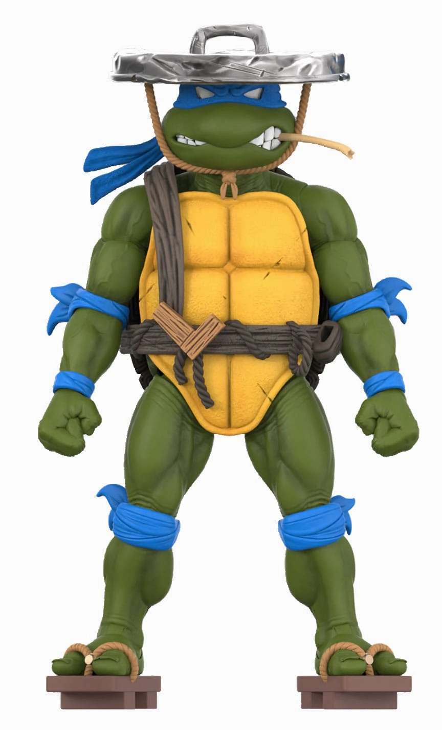 Augmented reality Premium Piece Super7 Teenage Mutant Ninja Turtles ULTIMATES! Ninja Nomad Leonardo Action Figure