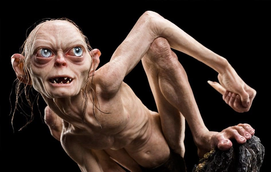 Fairy tale Spiritual Figure GOLLUM 1:3 Scale Masters Collection