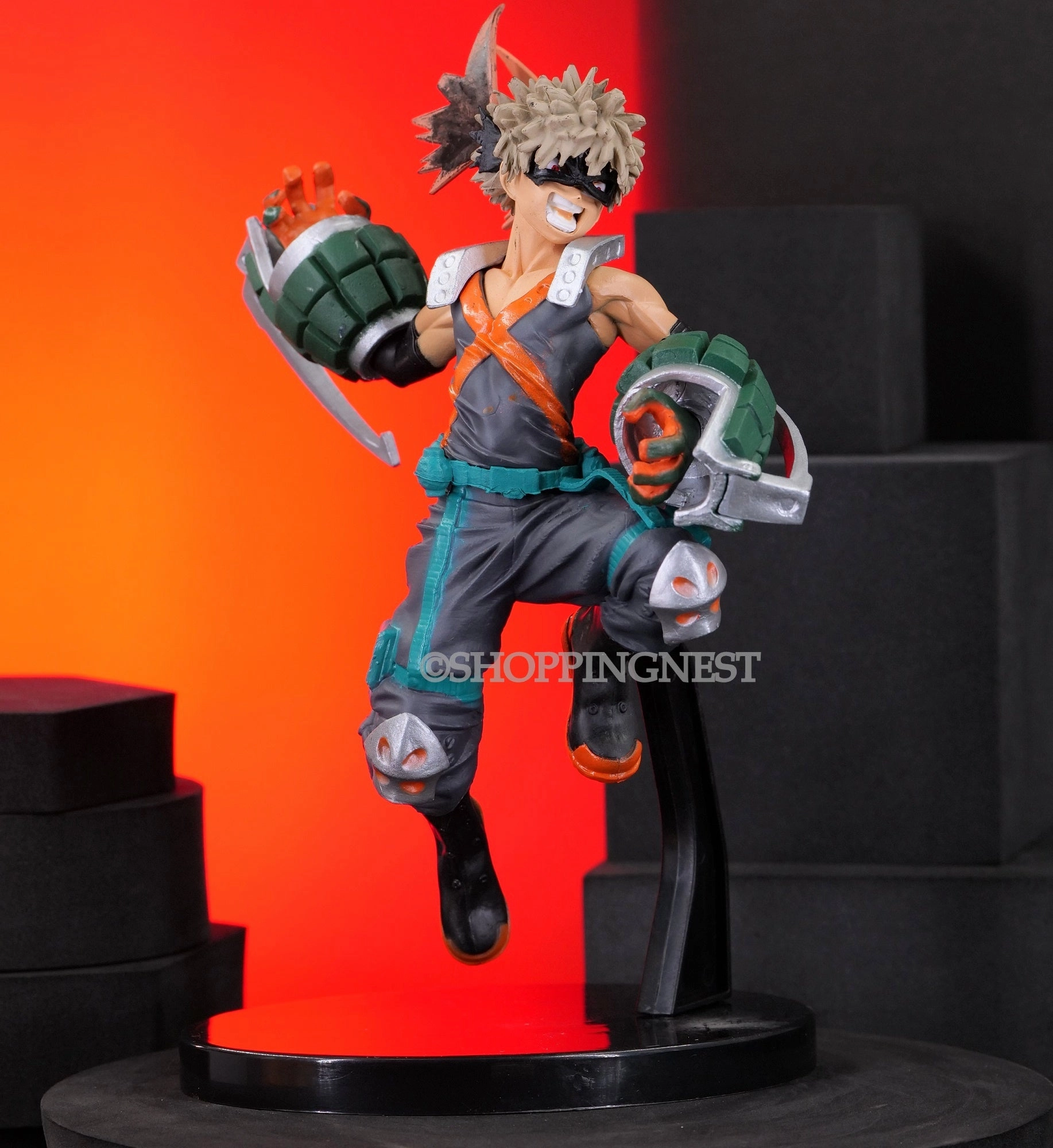 My Hero Academia Katsuki Bakugo Anime Action Figure for Home Decors | 17 CMS | Balcony Decoration Global Shipping