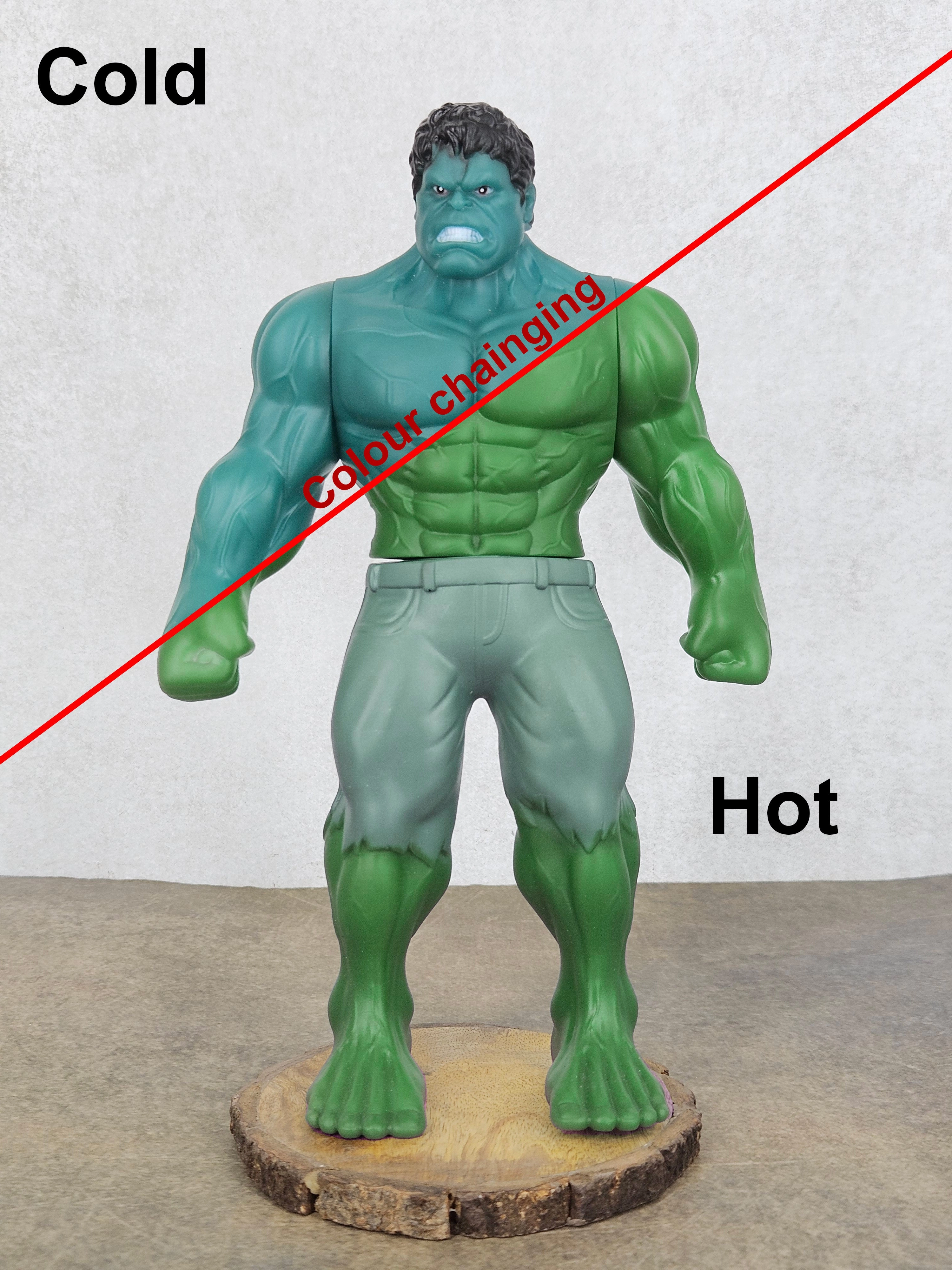 Color Changing Hulk Action Figure | 23 cm | Dynamic Transforming Superhero Collectible Superhero Item Superhero Goods