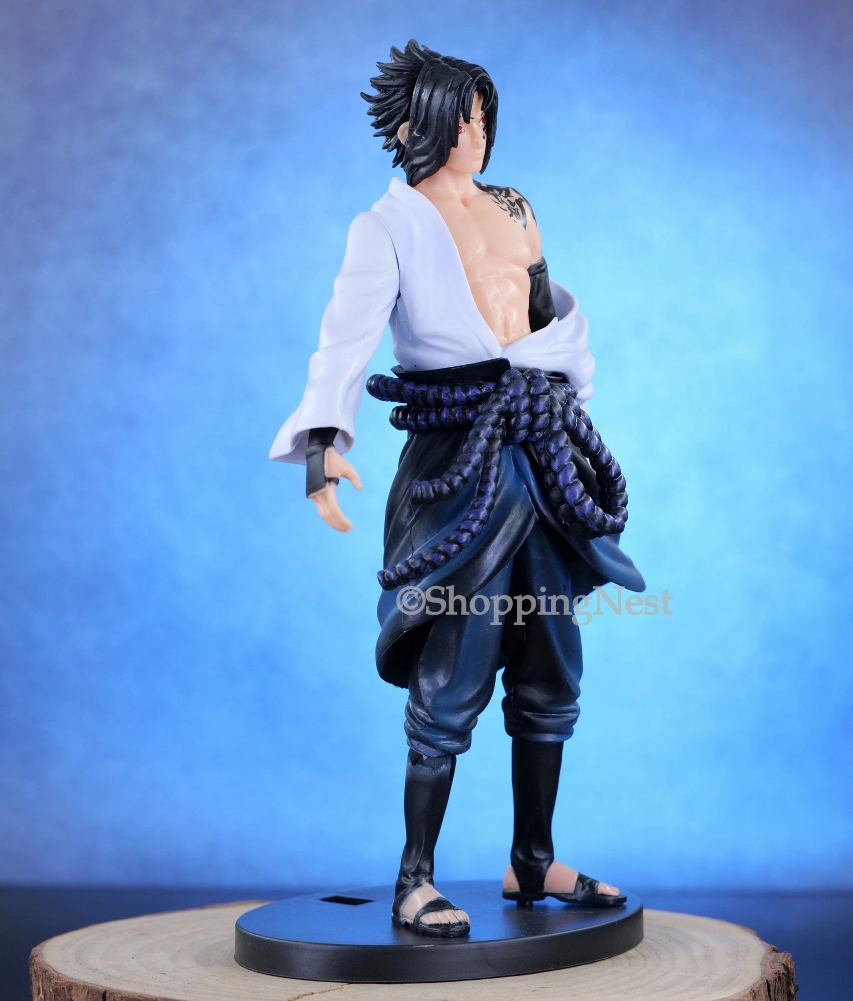 Art Object PVC Toy Naruto Sasuke Uchiha The Cursed Seal of Heaven Action Figure | 24 Cms |