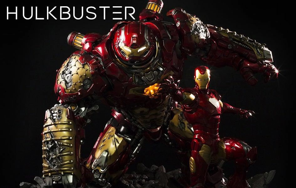 HULKBUSTER 1/4 Scale Statue Exclusive (DISPLAYED) Gaming Collection Sports Memorabilia