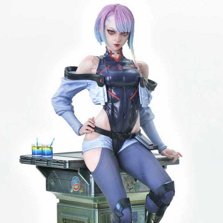 Prime 1 Studio Real Elite Masterline Cyberpunk: Edgerunners Lucy Loyal Friend Miniature Product